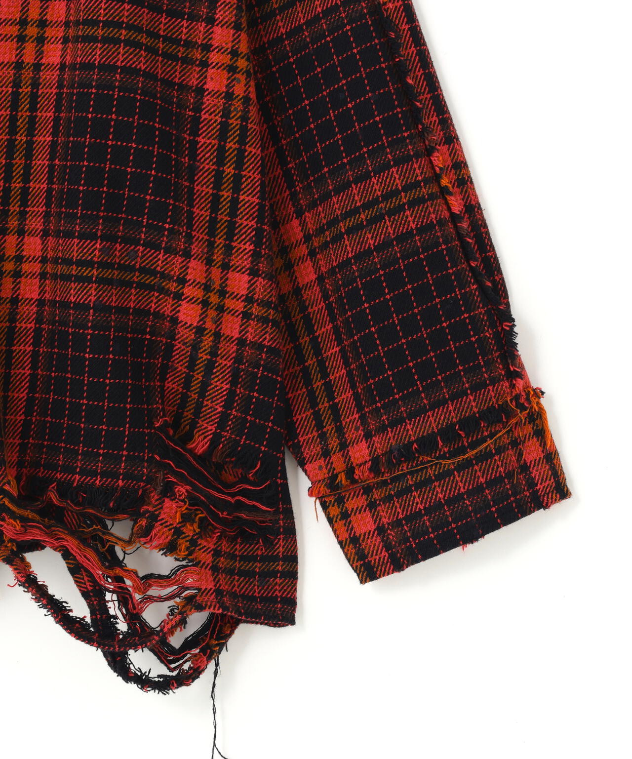 【WEB&DEPOT限定】DankeSchon/ダンケシェーン/FLANNEL DAMAGE SHIRTS