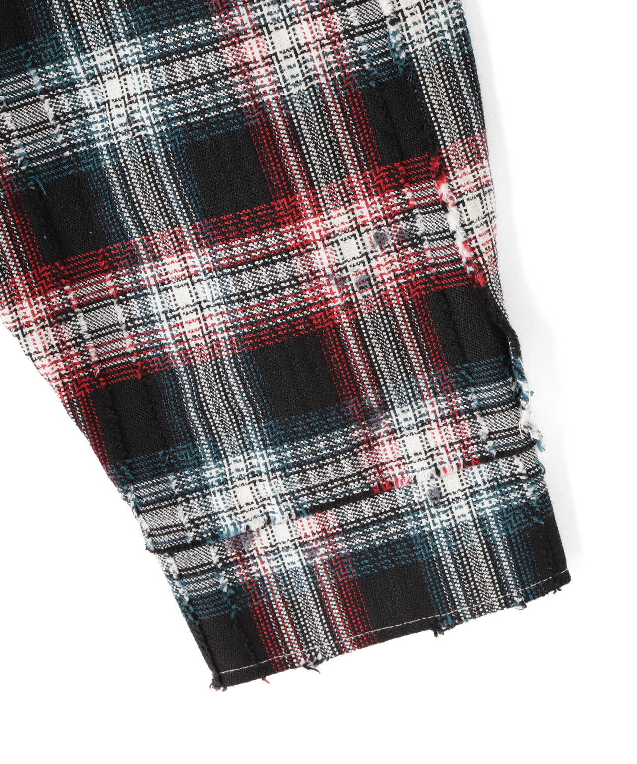 DankeSchon/ダンケシェーン/FLANNEL DAMAGE SHIRTS DOBBY