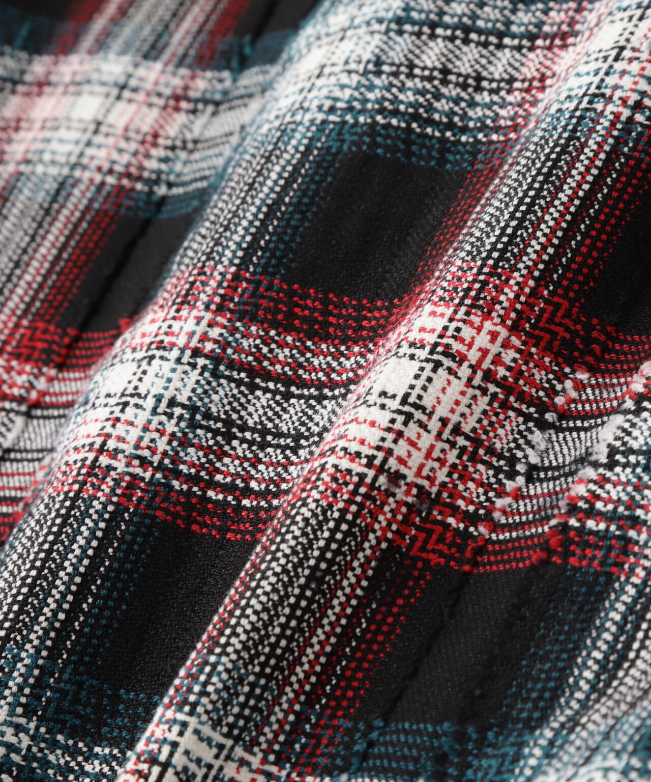 DankeSchon/ダンケシェーン/FLANNEL DAMAGE SHIRTS DOBBY