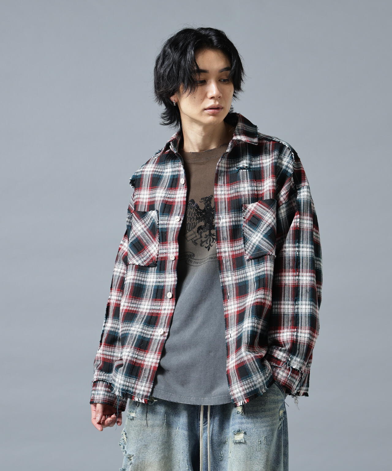 H:180cm C:88cm W:69cm H:90cm 着用サイズ：L