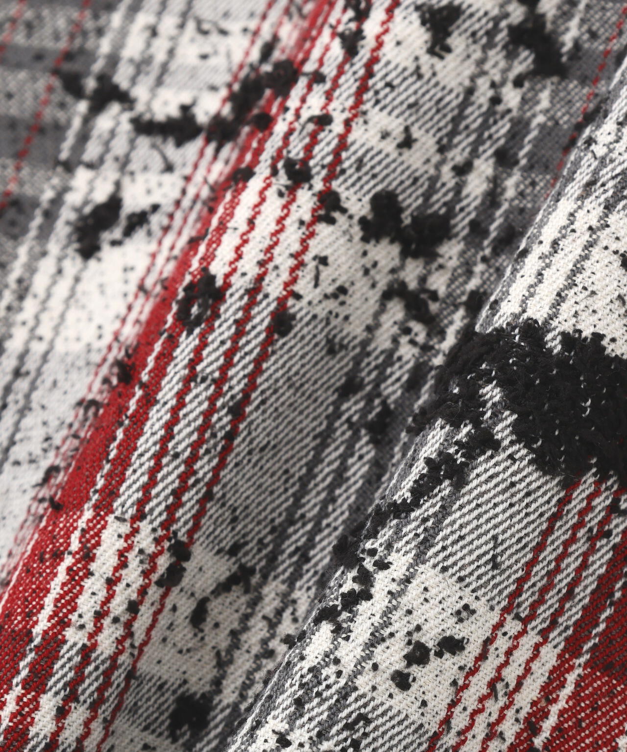 DankeSchon/ダンケシェーン/FLANNEL DAMAGE SHIRTS GRIME