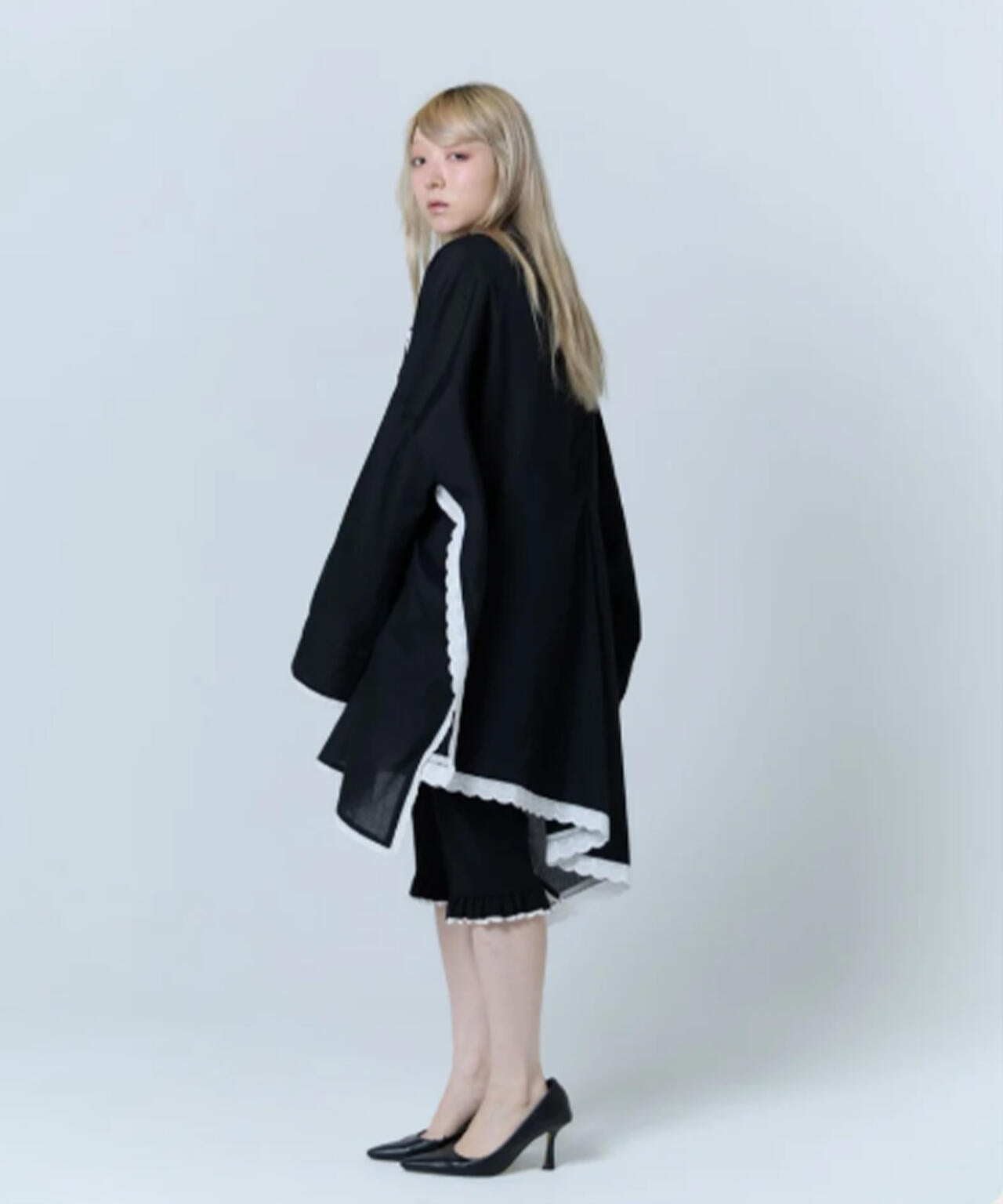 neith./ネイス/Handkerchief Shirt Dress
