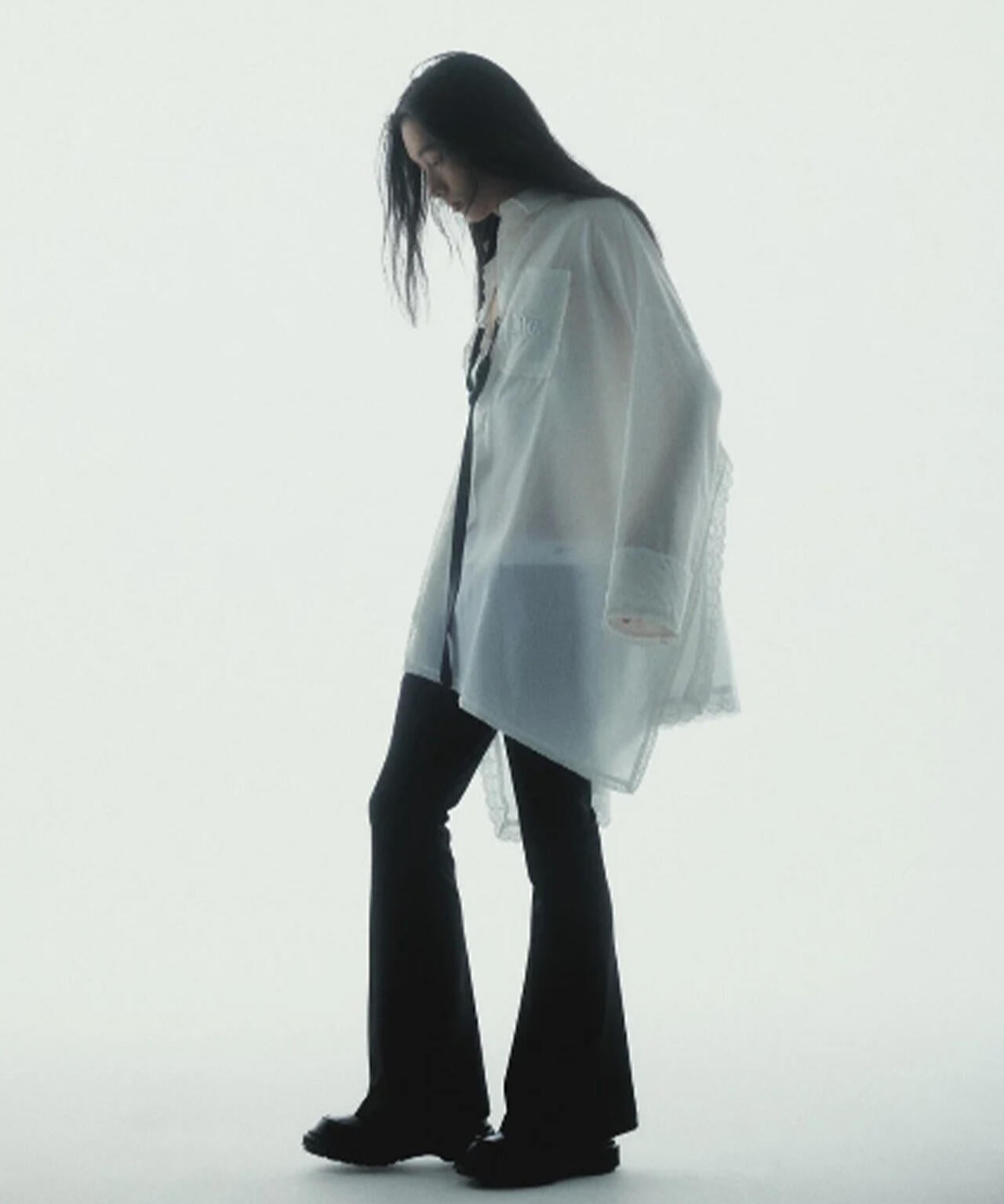 neith./ネイス/Handkerchief Shirt Dress