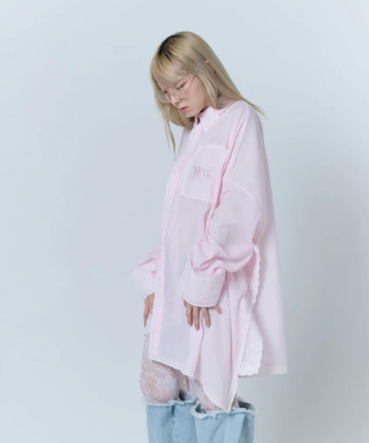 neith./ネイス/Handkerchief Shirt Dress