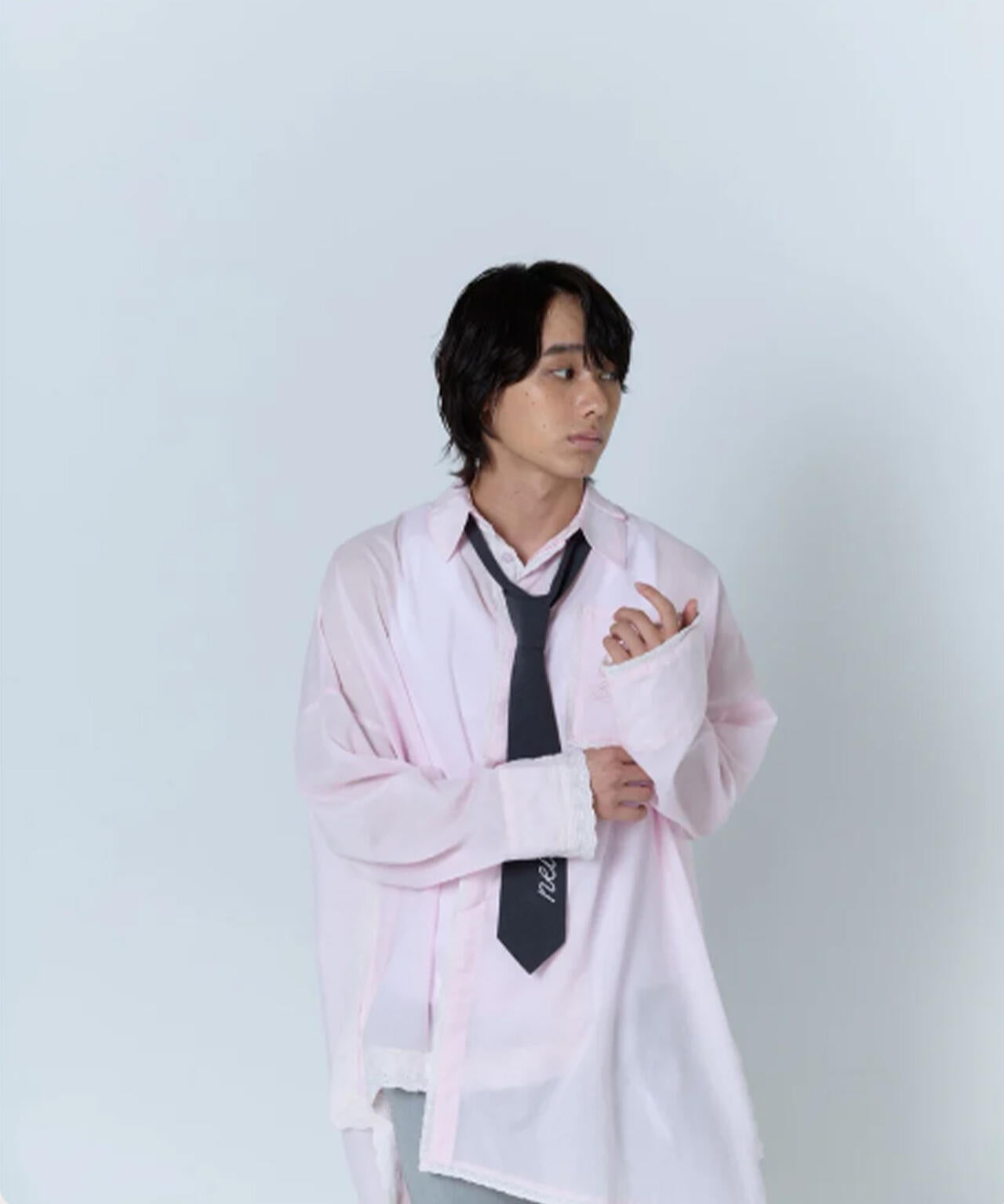 neith./ネイス/Handkerchief Shirt Dress
