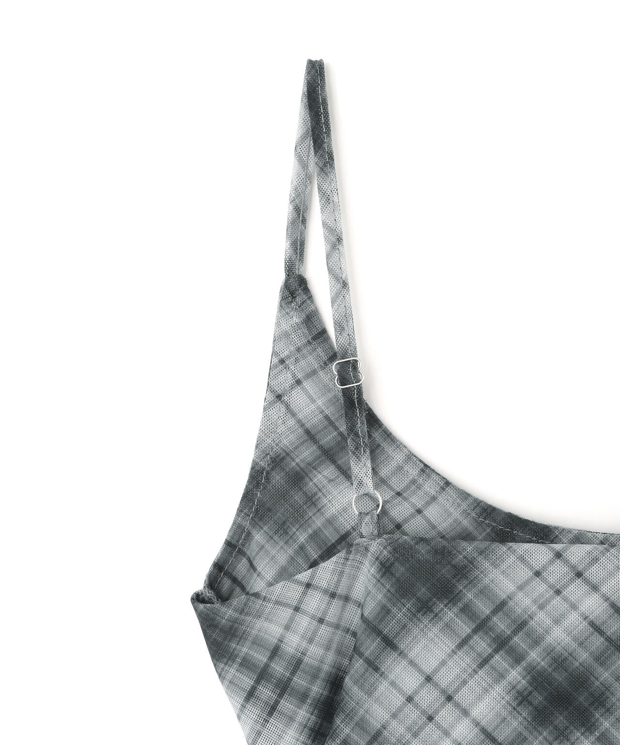 MAVYTH/メヴィス/ASYMMETRY FRILL CHECK TOP