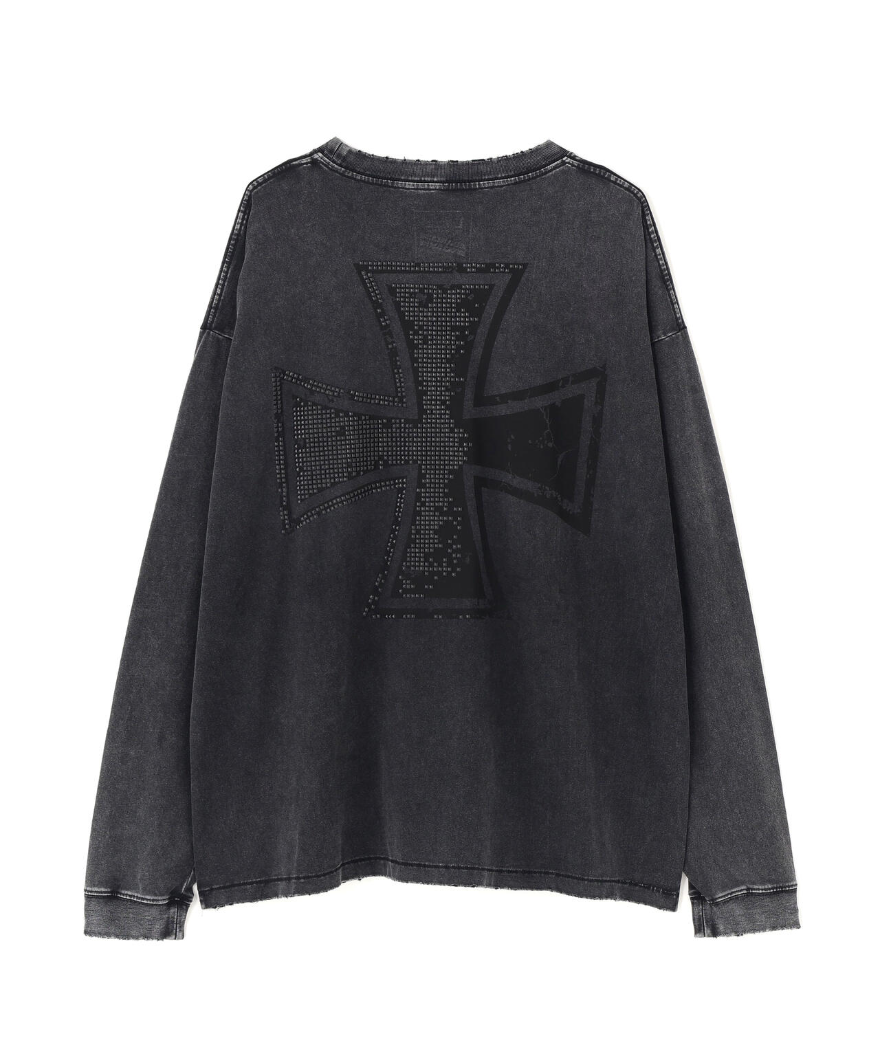 DankeSchon/ダンケシェーン/CHEMICAL BRUST RHINESTONE L/S TEE