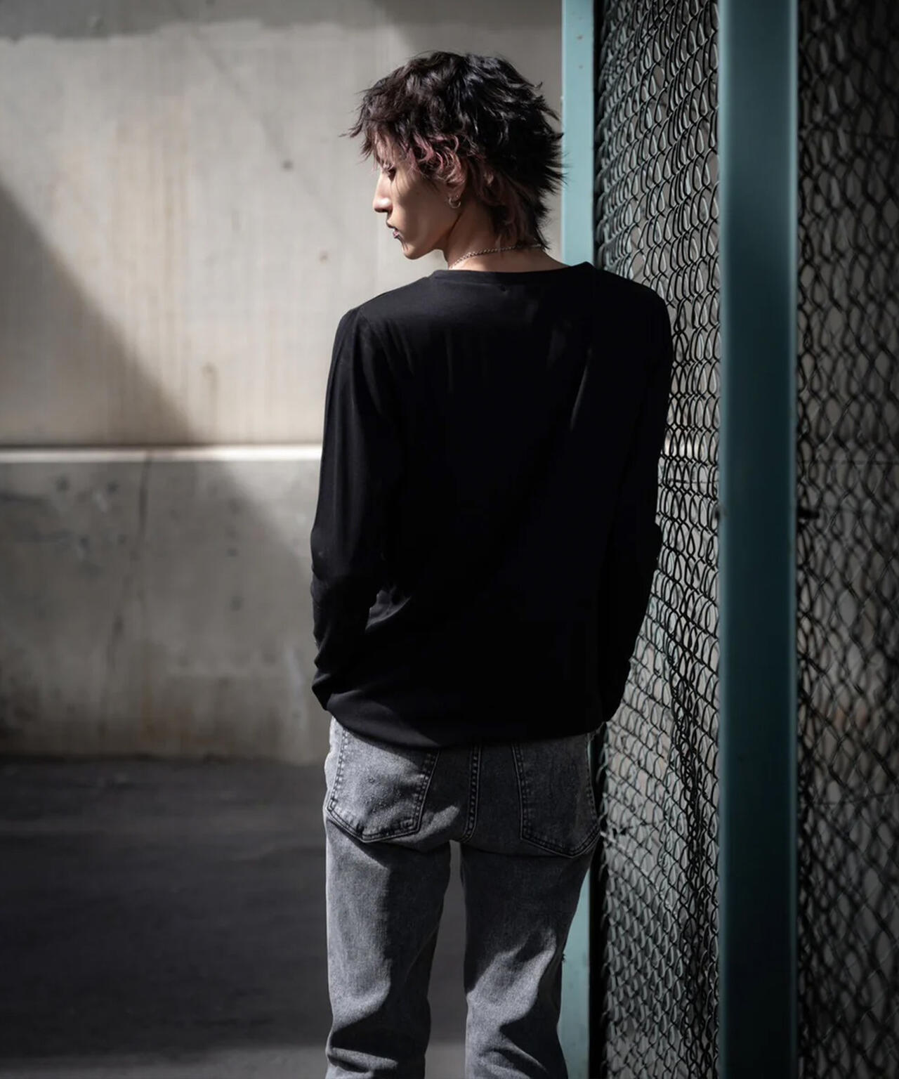 gibous/ギボス/Button v neck tops