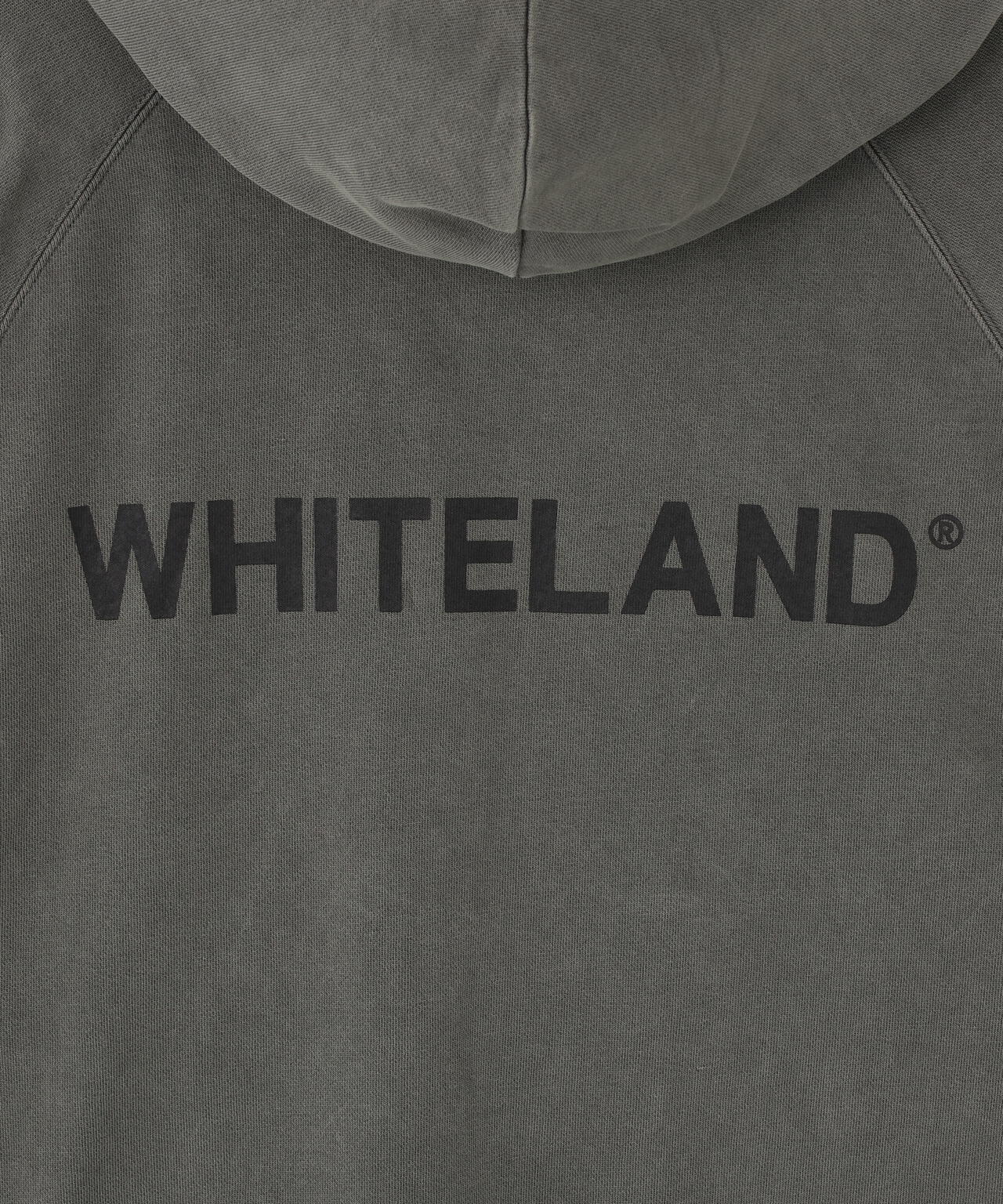 【WEB&DEPOT限定】WHITELAND/ホワイトランド/LOGO PIGMENT SWEAT HOODIE