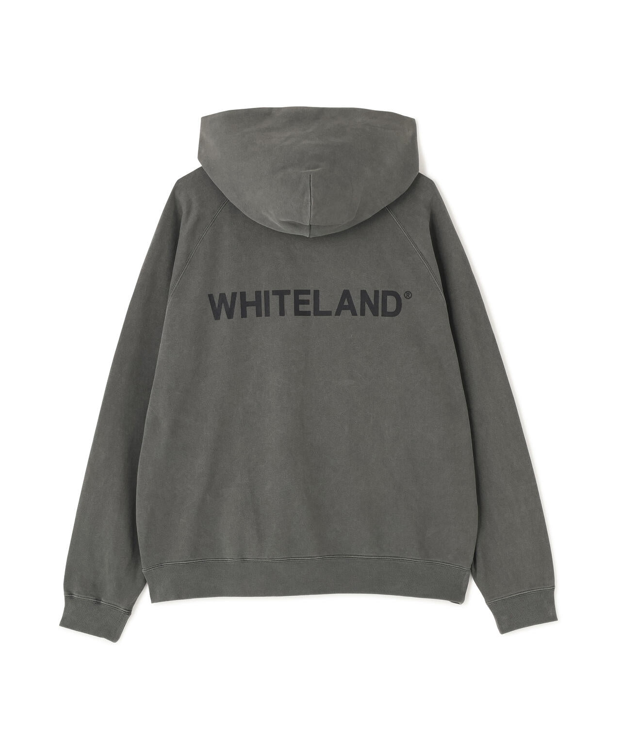 【WEB&DEPOT限定】WHITELAND/ホワイトランド/LOGO PIGMENT SWEAT HOODIE