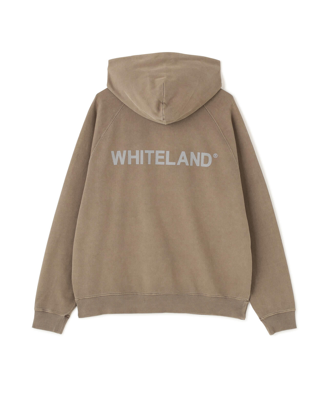 【WEB&DEPOT限定】WHITELAND/ホワイトランド/LOGO PIGMENT SWEAT HOODIE