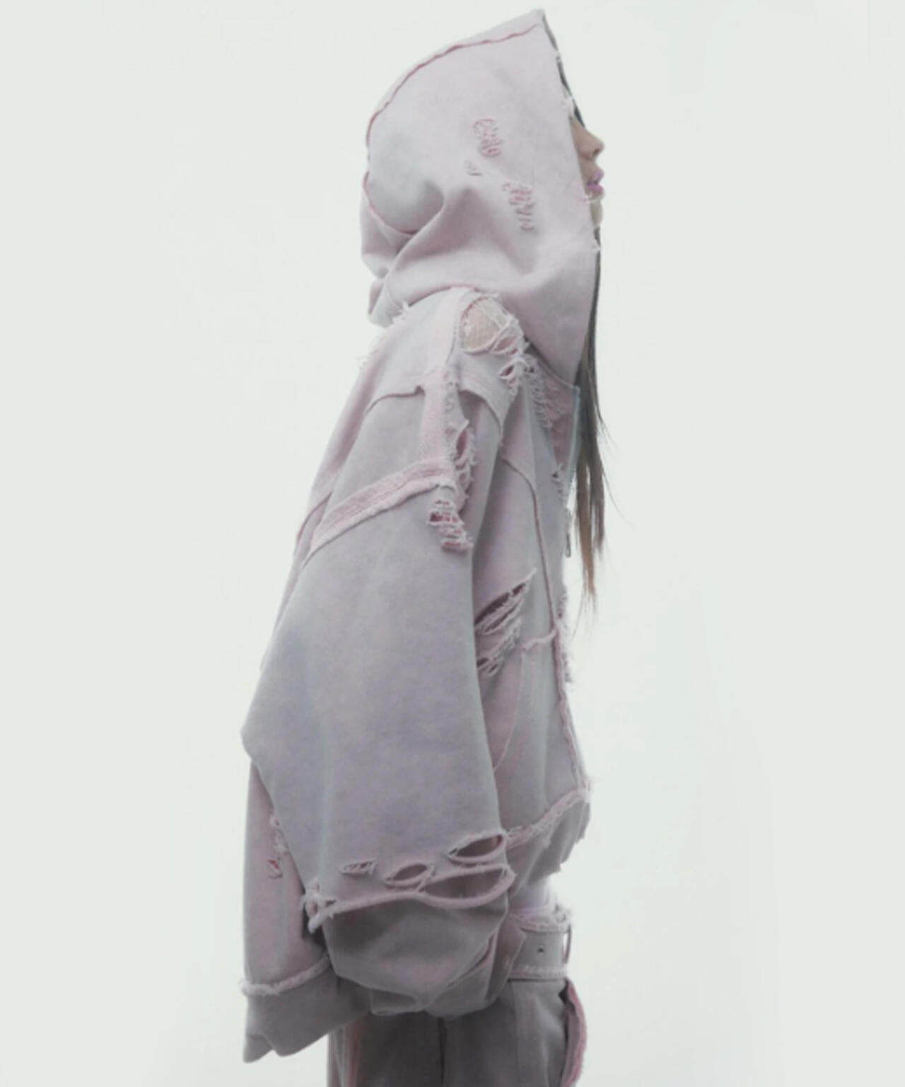 neith./ネイス/Destroyed Crush Hoodie