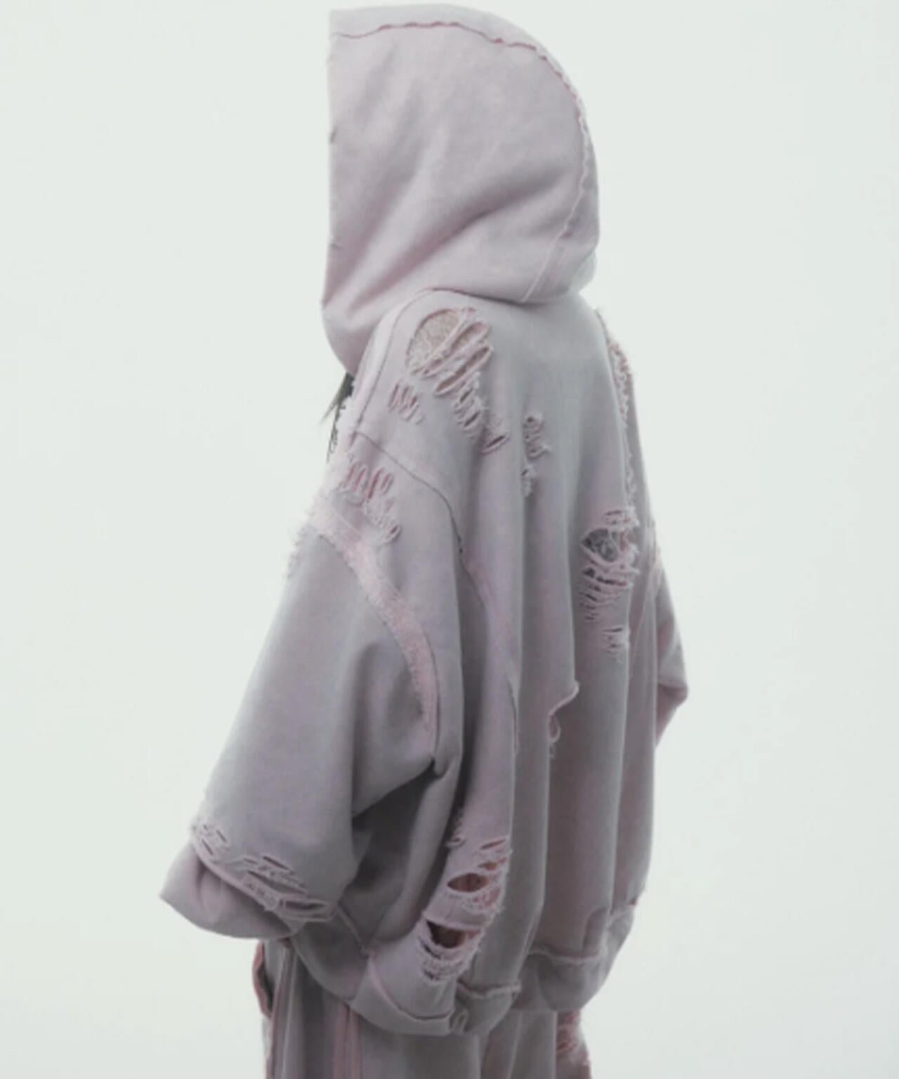 neith./ネイス/Destroyed Crush Hoodie