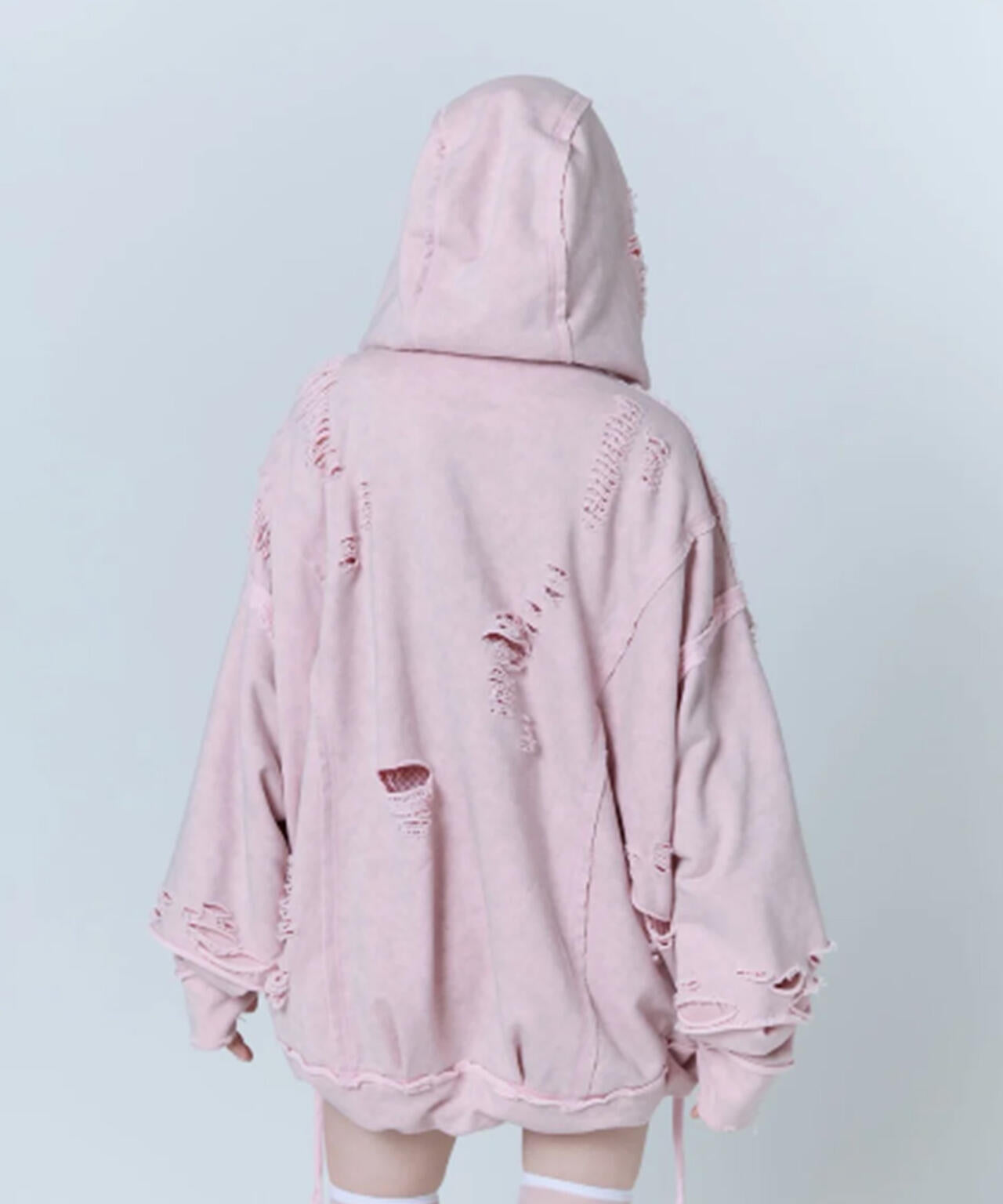 neith./ネイス/Destroyed Crush Hoodie