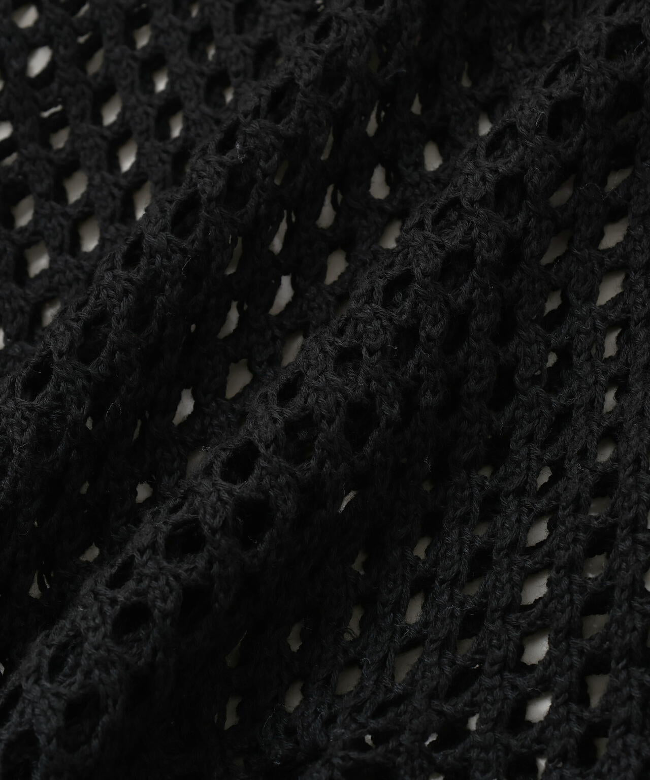 gibous/ギボス/Cross Snake Mesh Parker