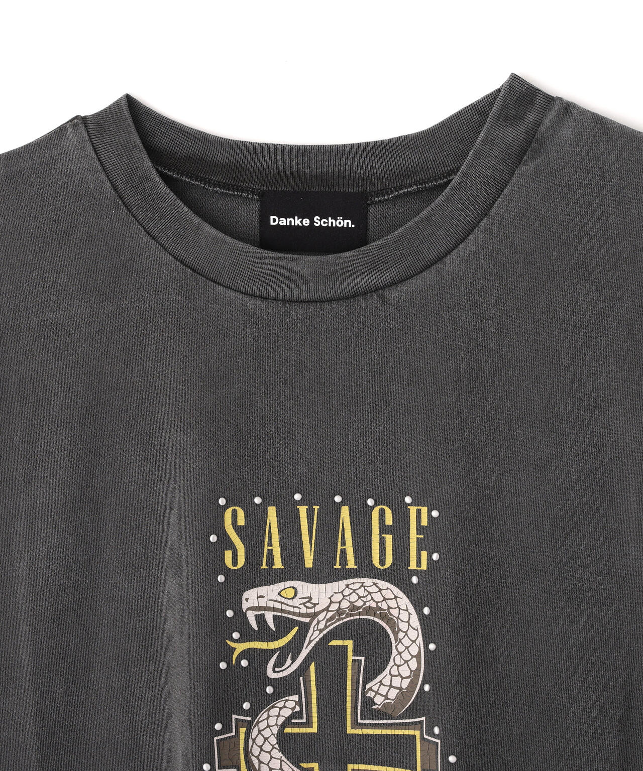 【WEB&DEPOT限定】DankeSchon/ダンケシェーン/SST SNAKE CROSS