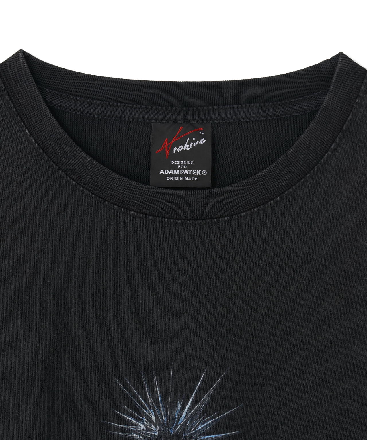 ADAMPATEK/アダムパテック/RED:BANSHEE SPIKE THRONE Graphic short sleeve tshirt
