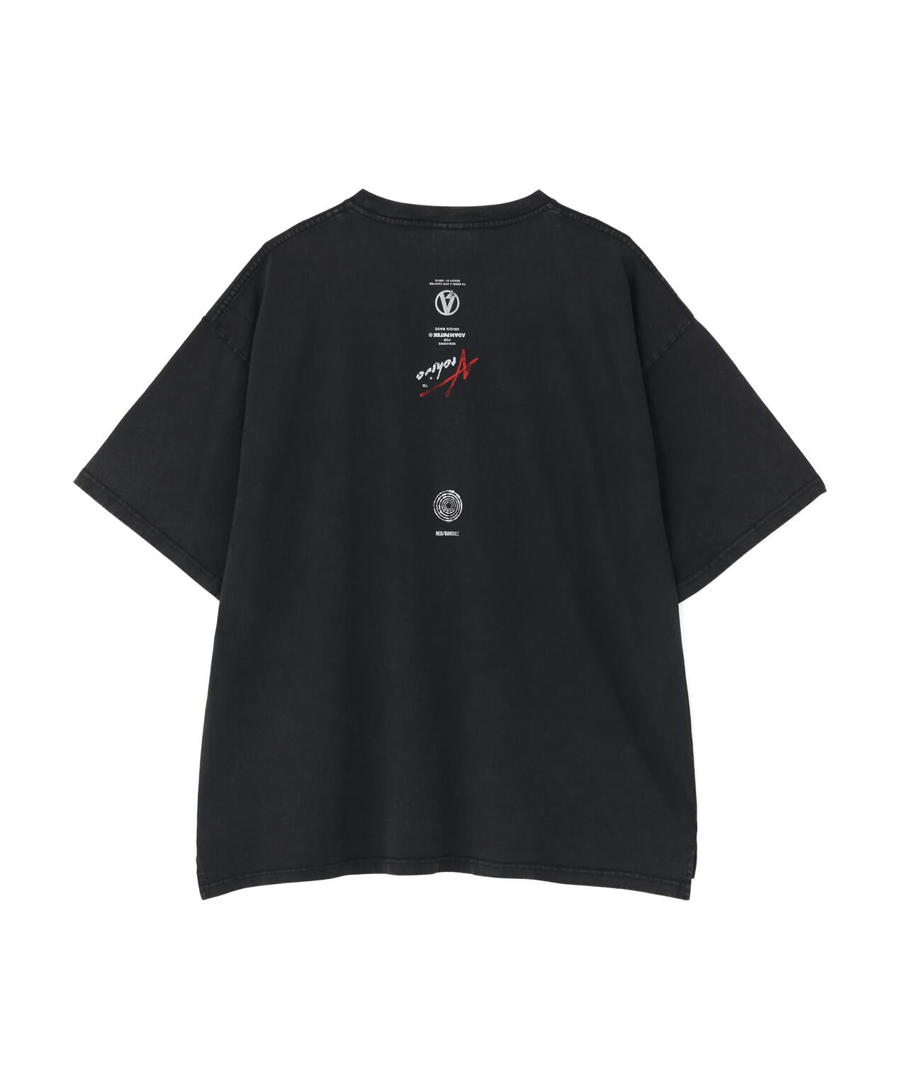 ADAMPATEK/アダムパテック/RED:BANSHEE SPIKE THRONE Graphic short sleeve tshirt