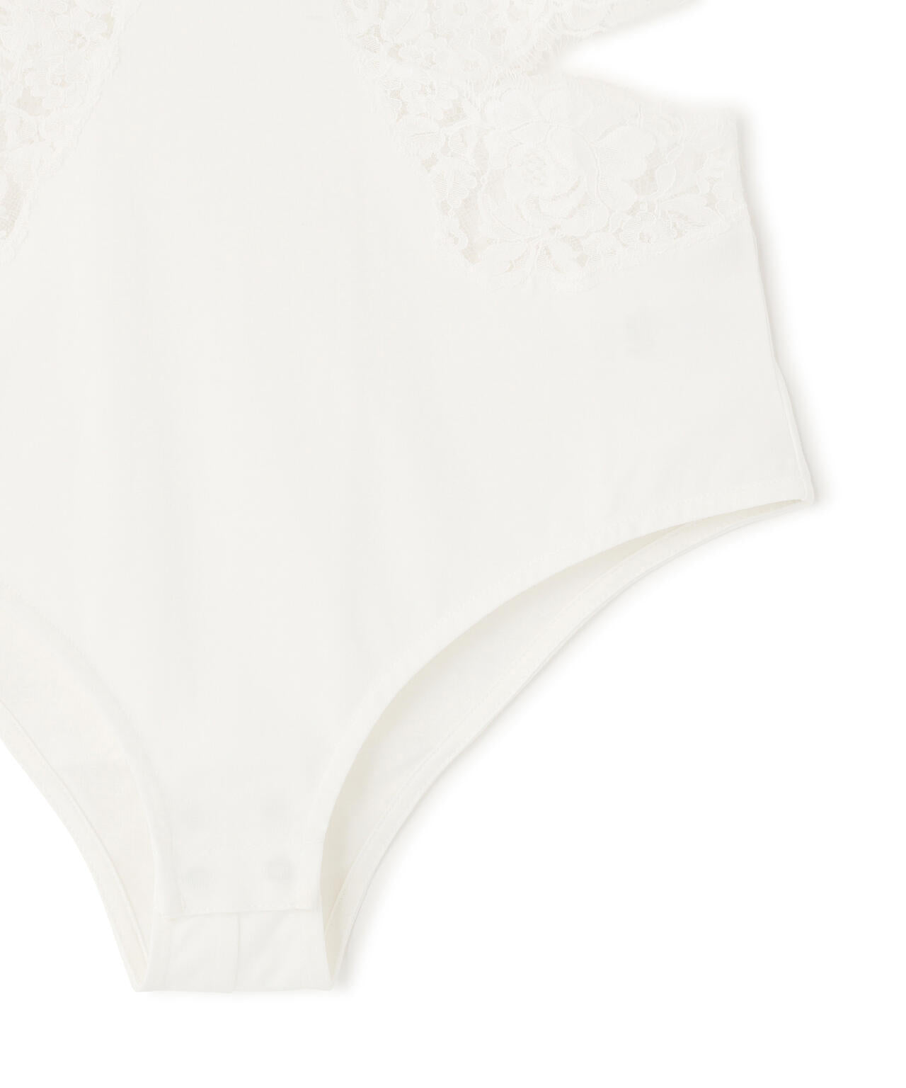 CLANE/クラネ/SIDE LACE CUT OUT BODYSUITS