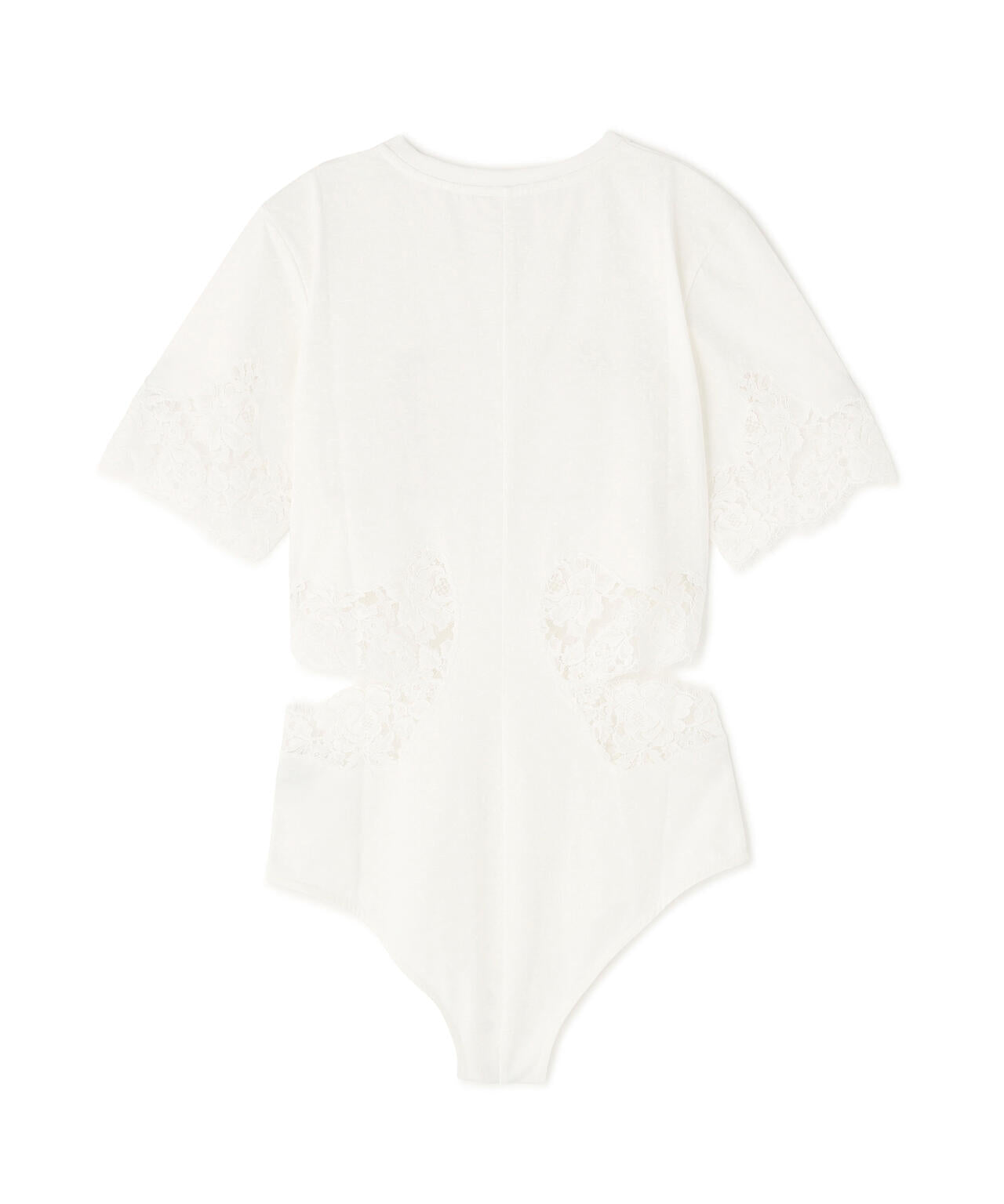 CLANE/クラネ/SIDE LACE CUT OUT BODYSUITS
