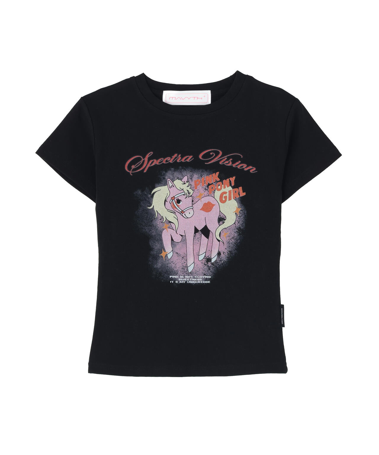 MAVYTH/メヴィス/PINK PONY GIRL TEE