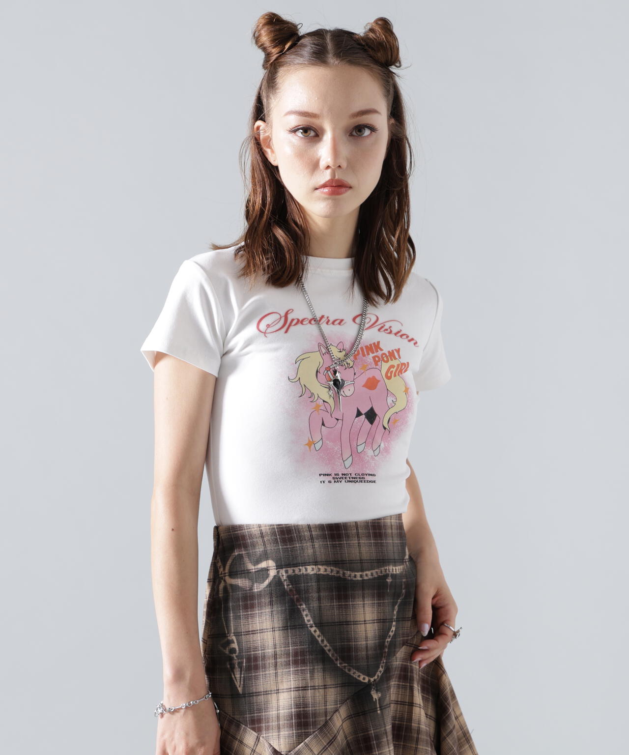 MAVYTH/メヴィス/PINK PONY GIRL TEE