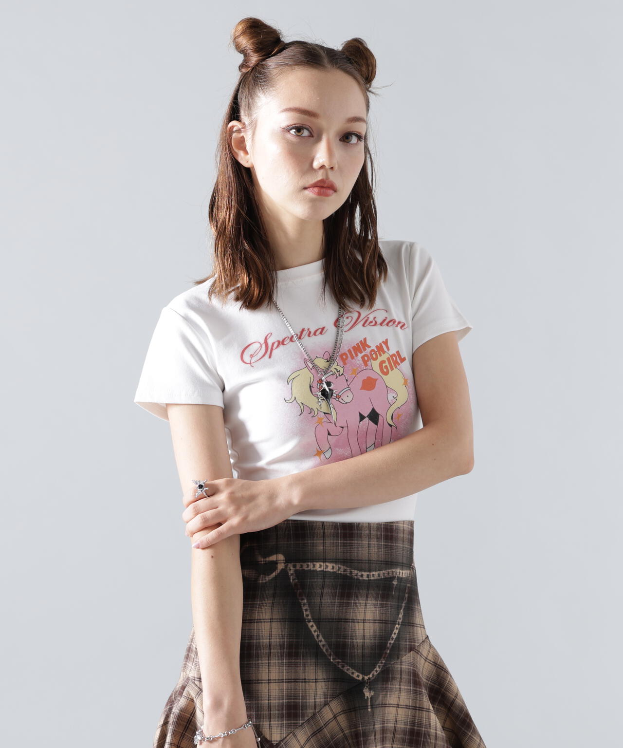 MAVYTH/メヴィス/PINK PONY GIRL TEE