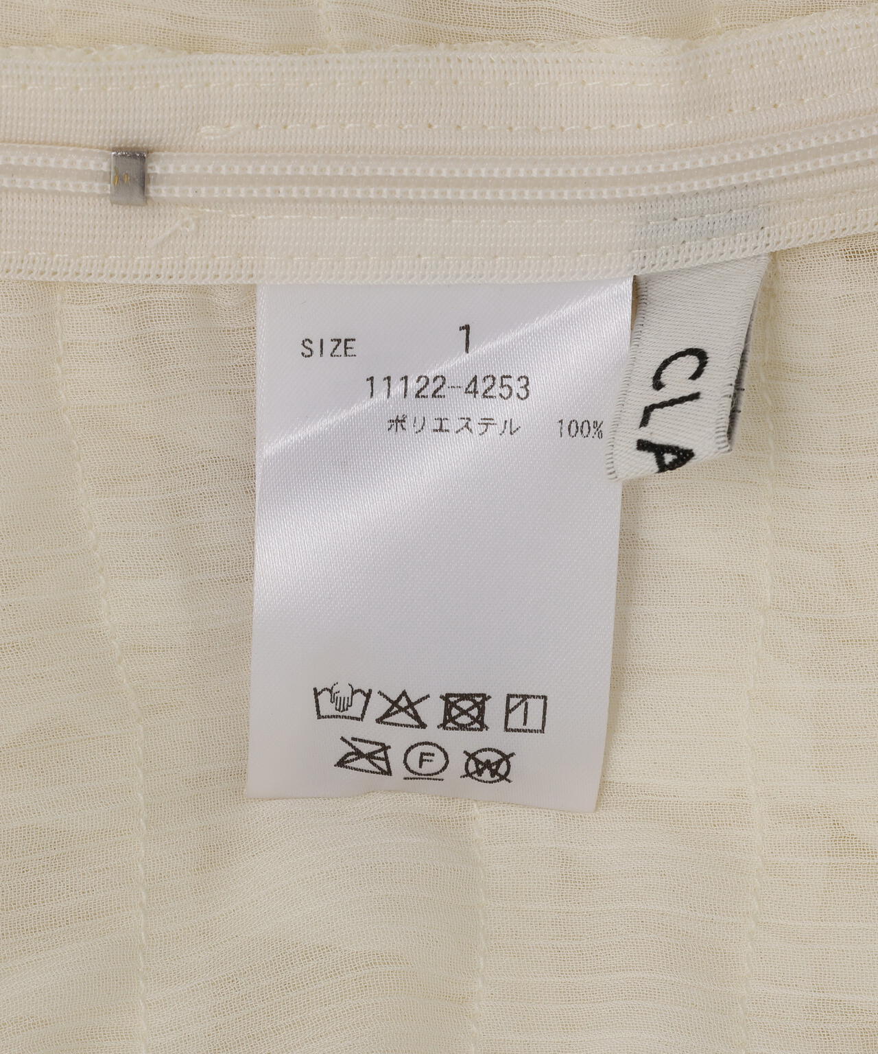 CLANE/クラネ/RANDOM FRILL SHEER N/S