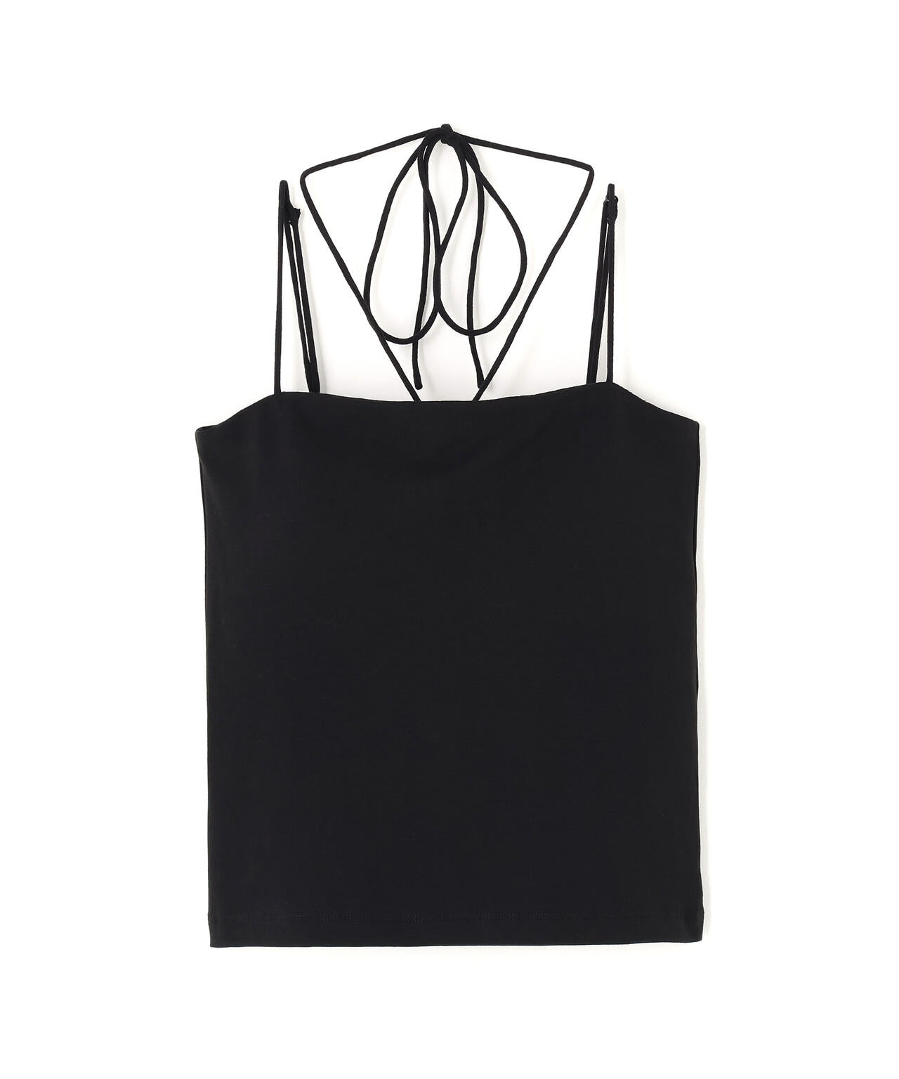 CLANE/クラネ/THIN CORD HALTER NECK