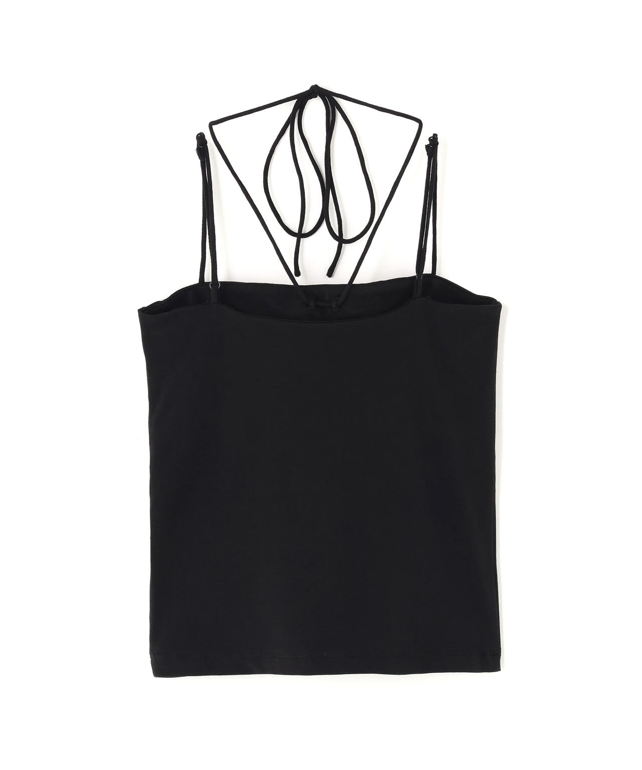 CLANE/クラネ/THIN CORD HALTER NECK
