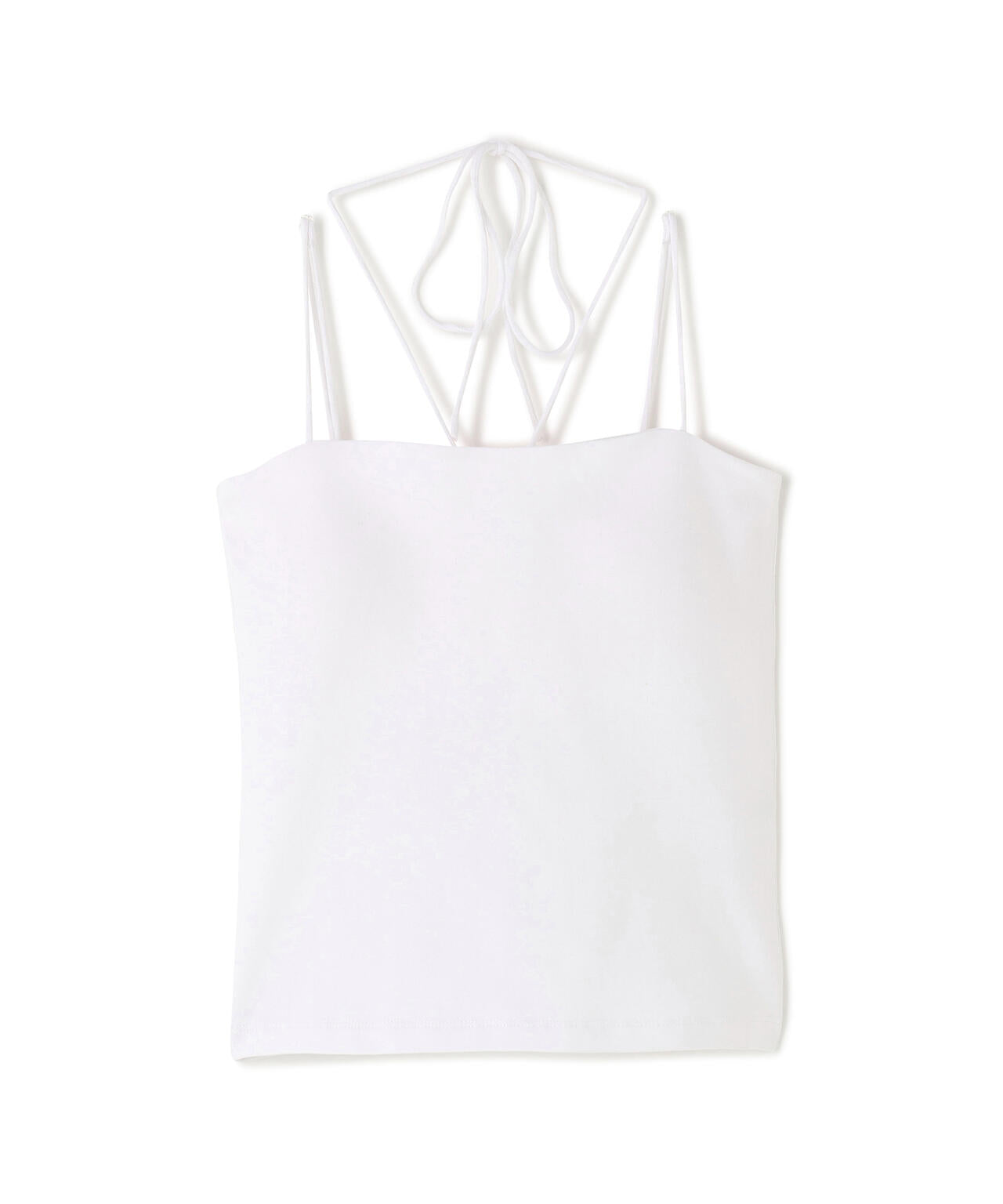CLANE/クラネ/THIN CORD HALTER NECK
