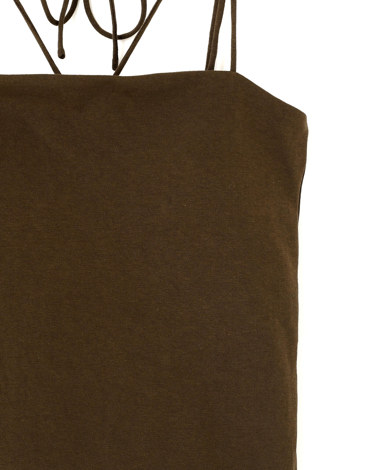 CLANE/クラネ/THIN CORD HALTER NECK