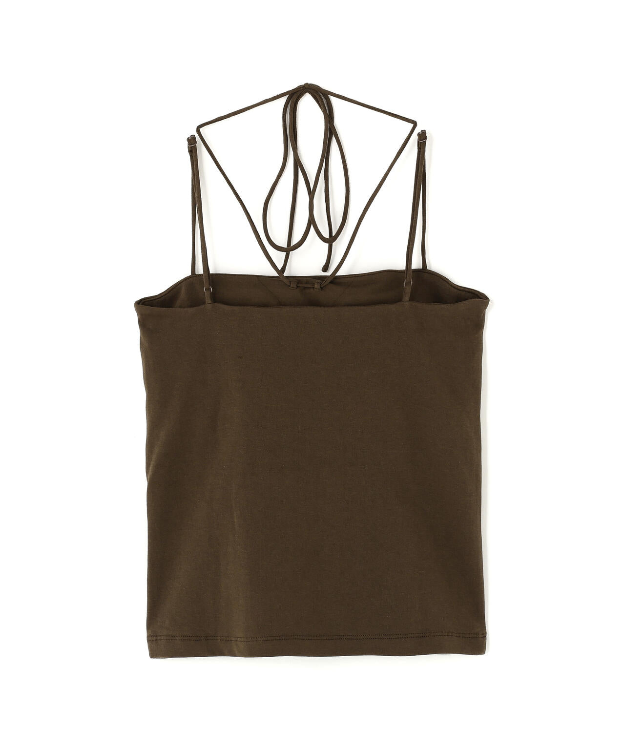 CLANE/クラネ/THIN CORD HALTER NECK
