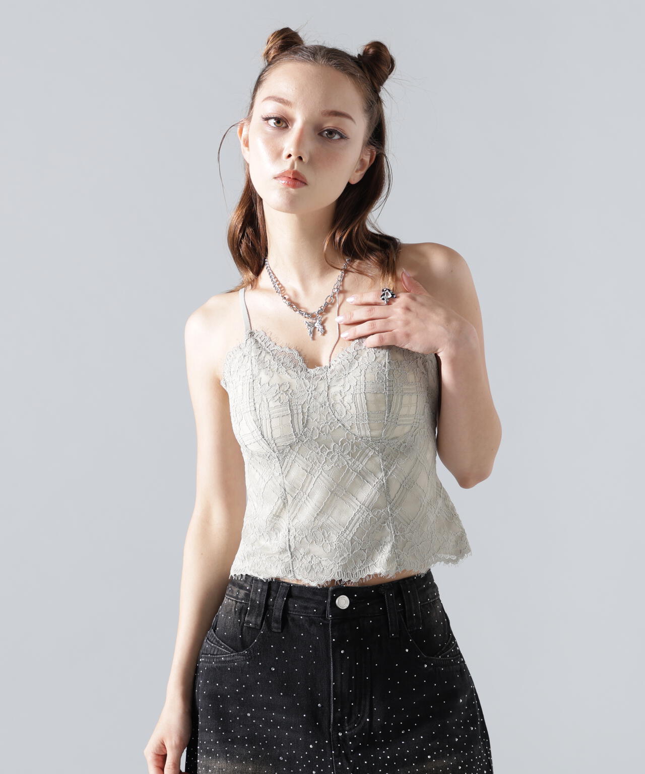 MAVYTH/メヴィス/LACE CAMISOLE