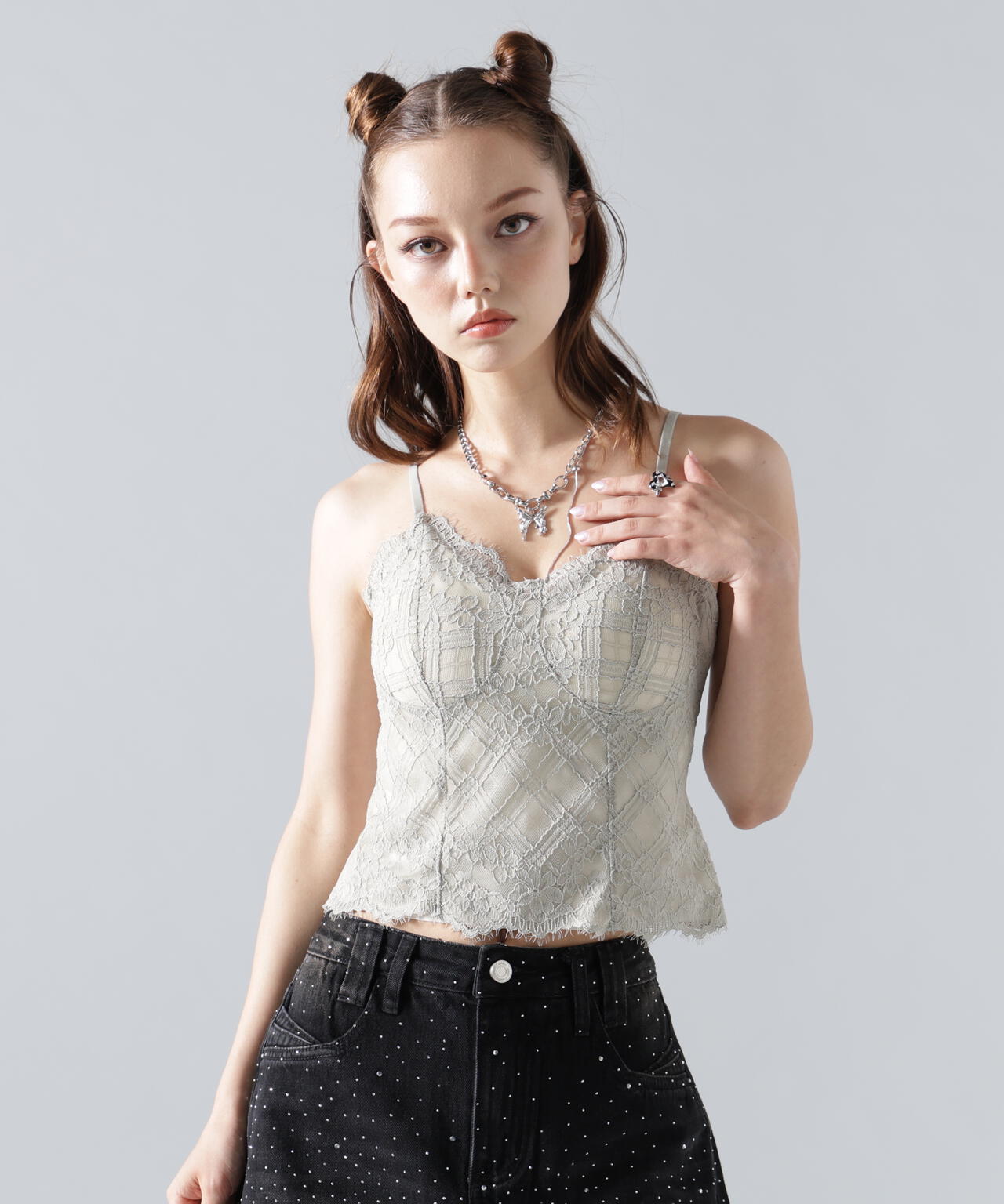 MAVYTH/メヴィス/LACE CAMISOLE