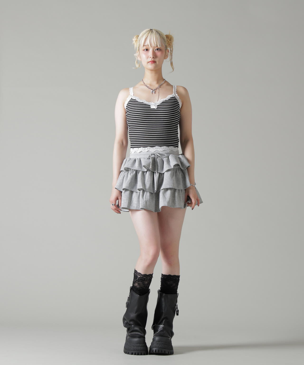 MAVYTH/メヴィス/BORDER CAMISOLE