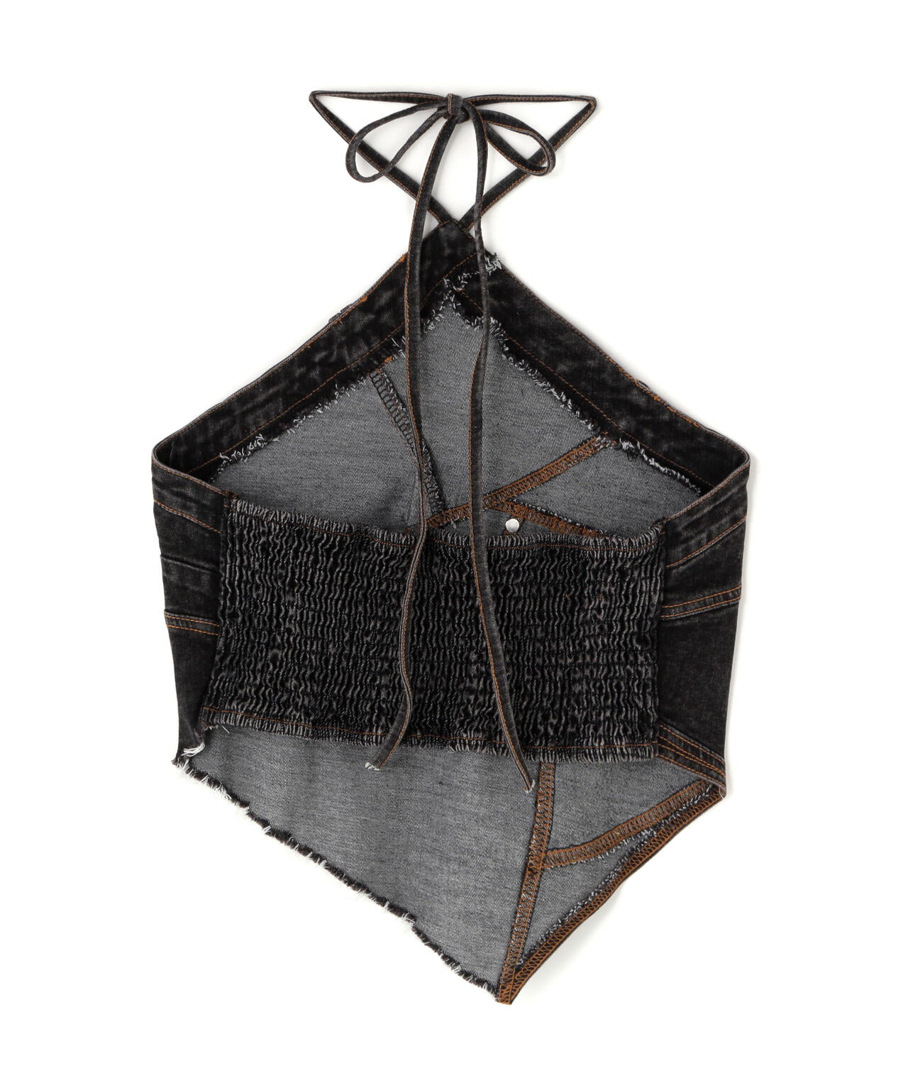 MAVYTH/メヴィス/HALTER NECK DENIM TOPS