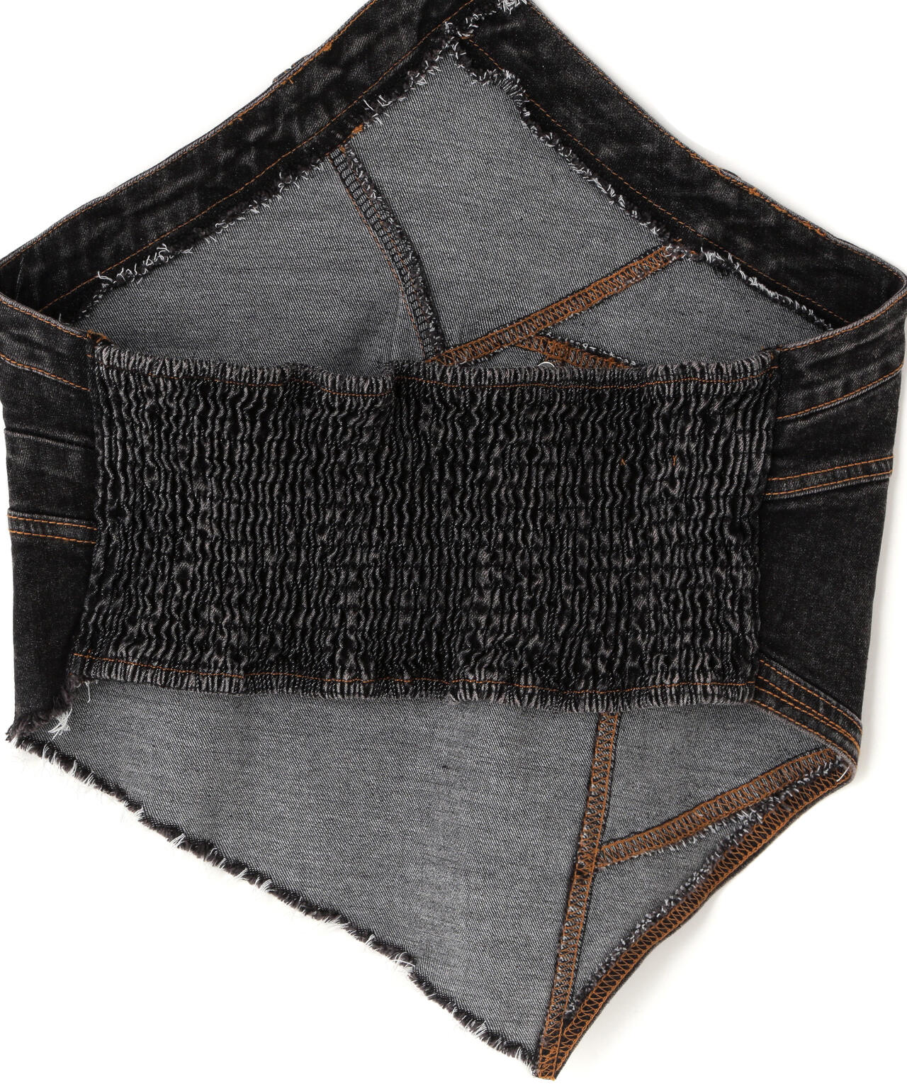 MAVYTH/メヴィス/HALTER NECK DENIM TOPS