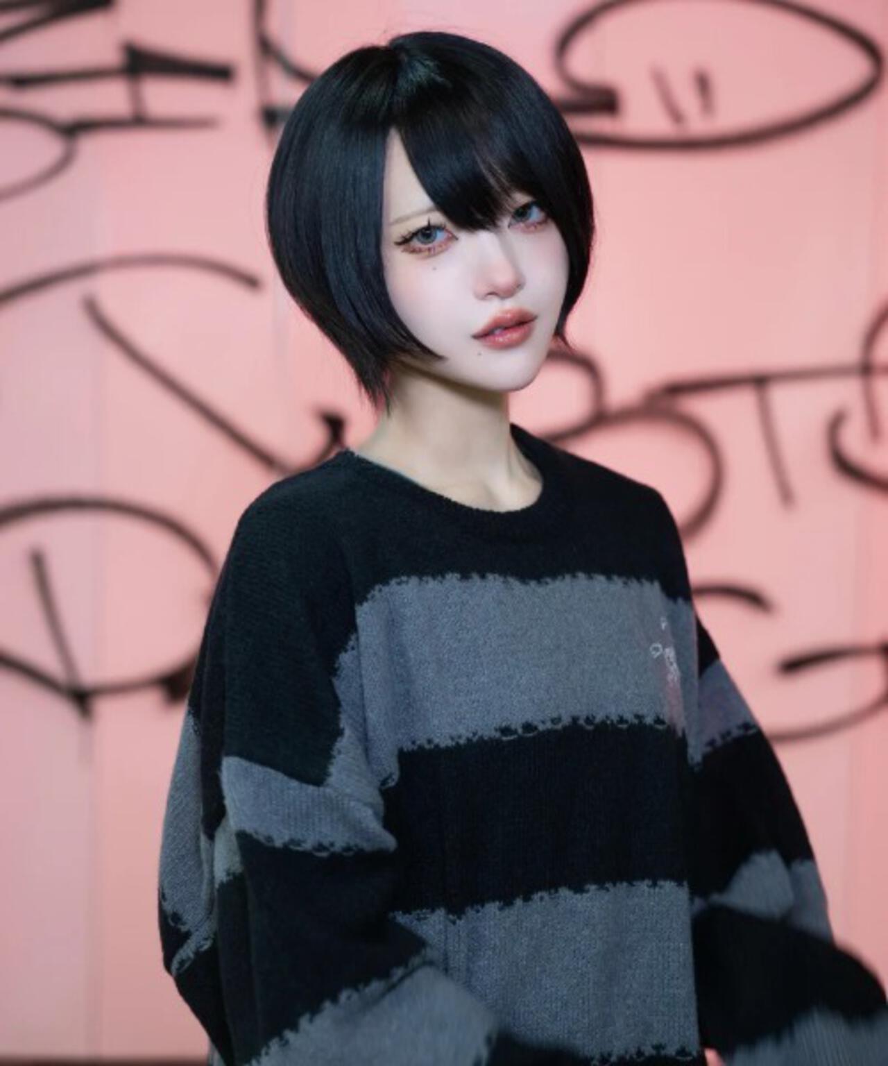 gibous/ギボス/scorpion border knit