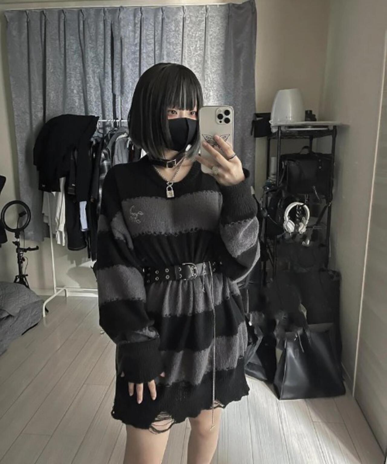 gibous/ギボス/scorpion border knit