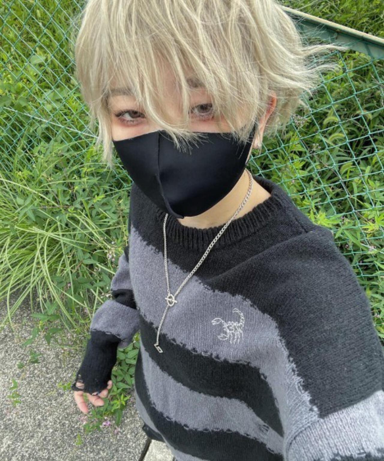 gibous/ギボス/scorpion border knit