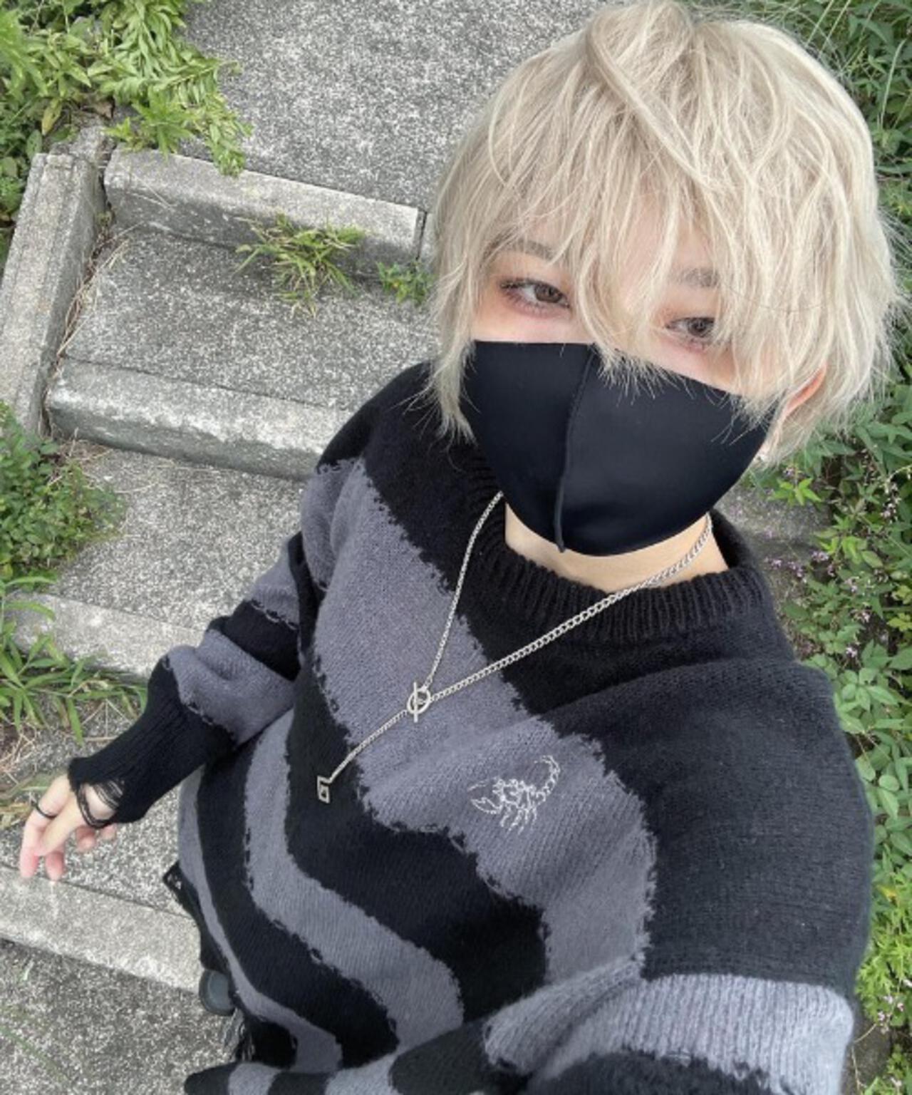 gibous/ギボス/scorpion border knit