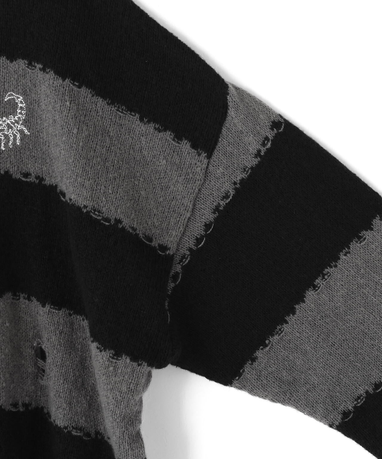 gibous/ギボス/scorpion border knit