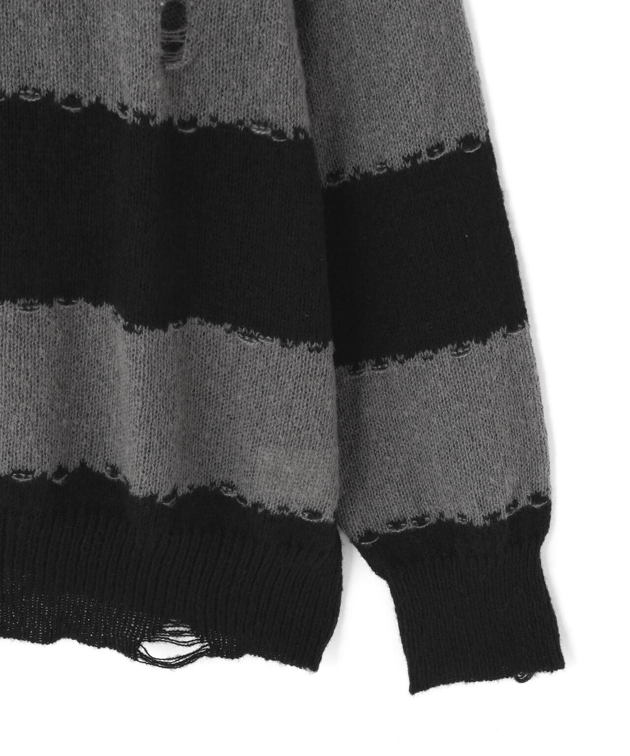 gibous/ギボス/scorpion border knit