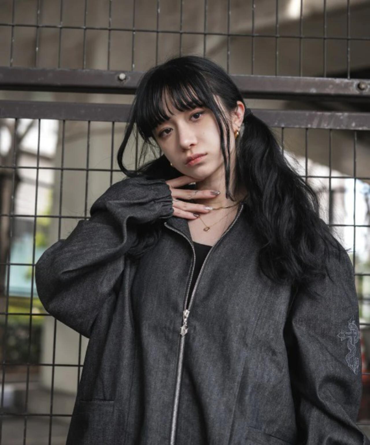 gibous/ギボス/corduroy denim jacket
