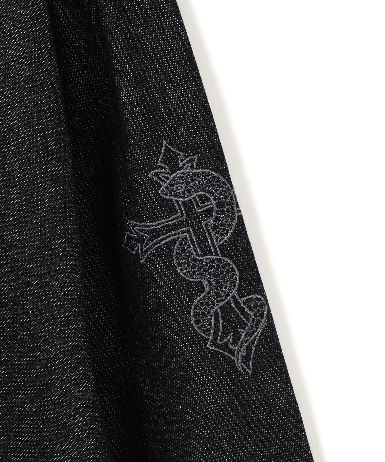 gibous/ギボス/corduroy denim jacket