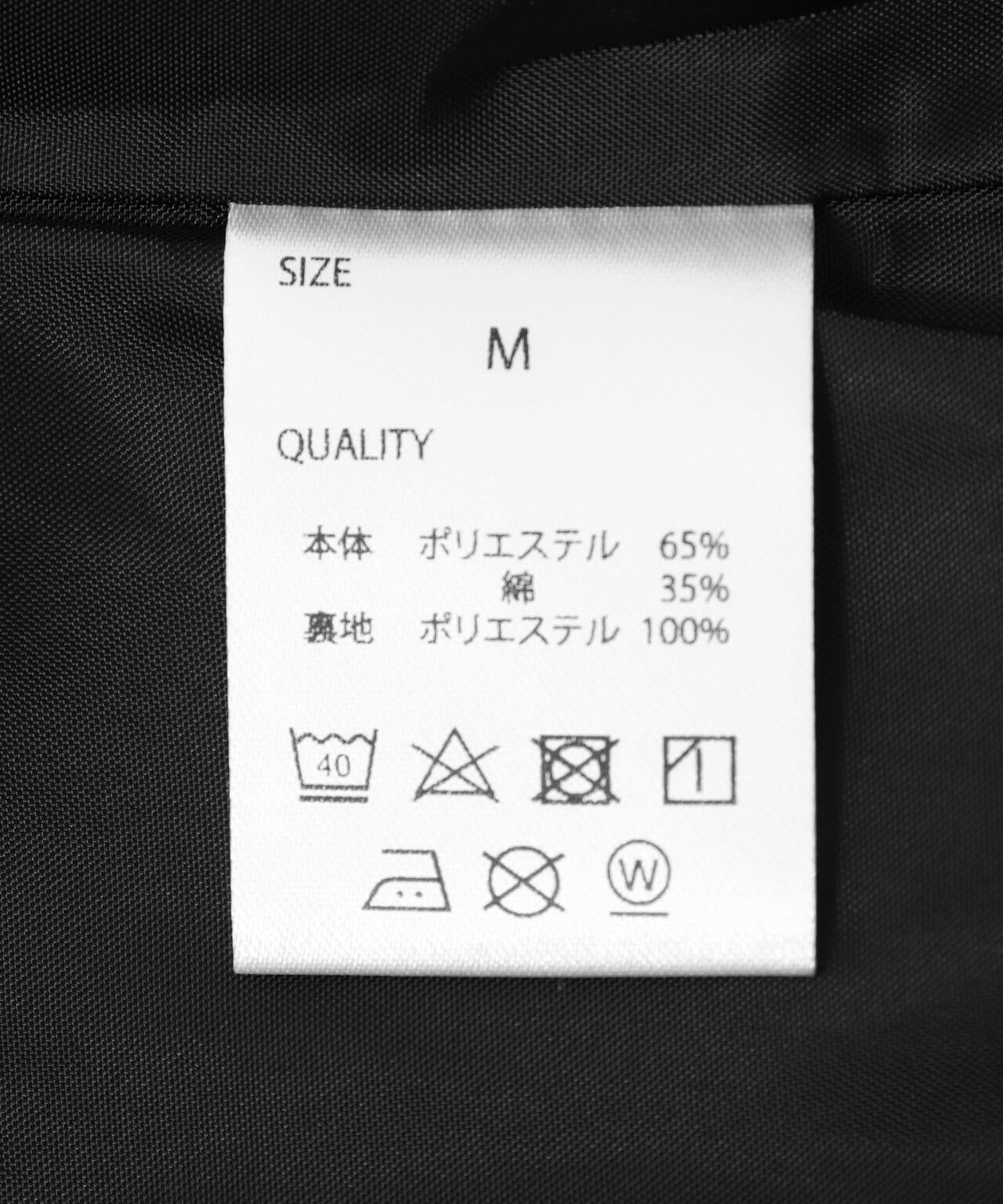 gibous/ギボス/button centipede jacket