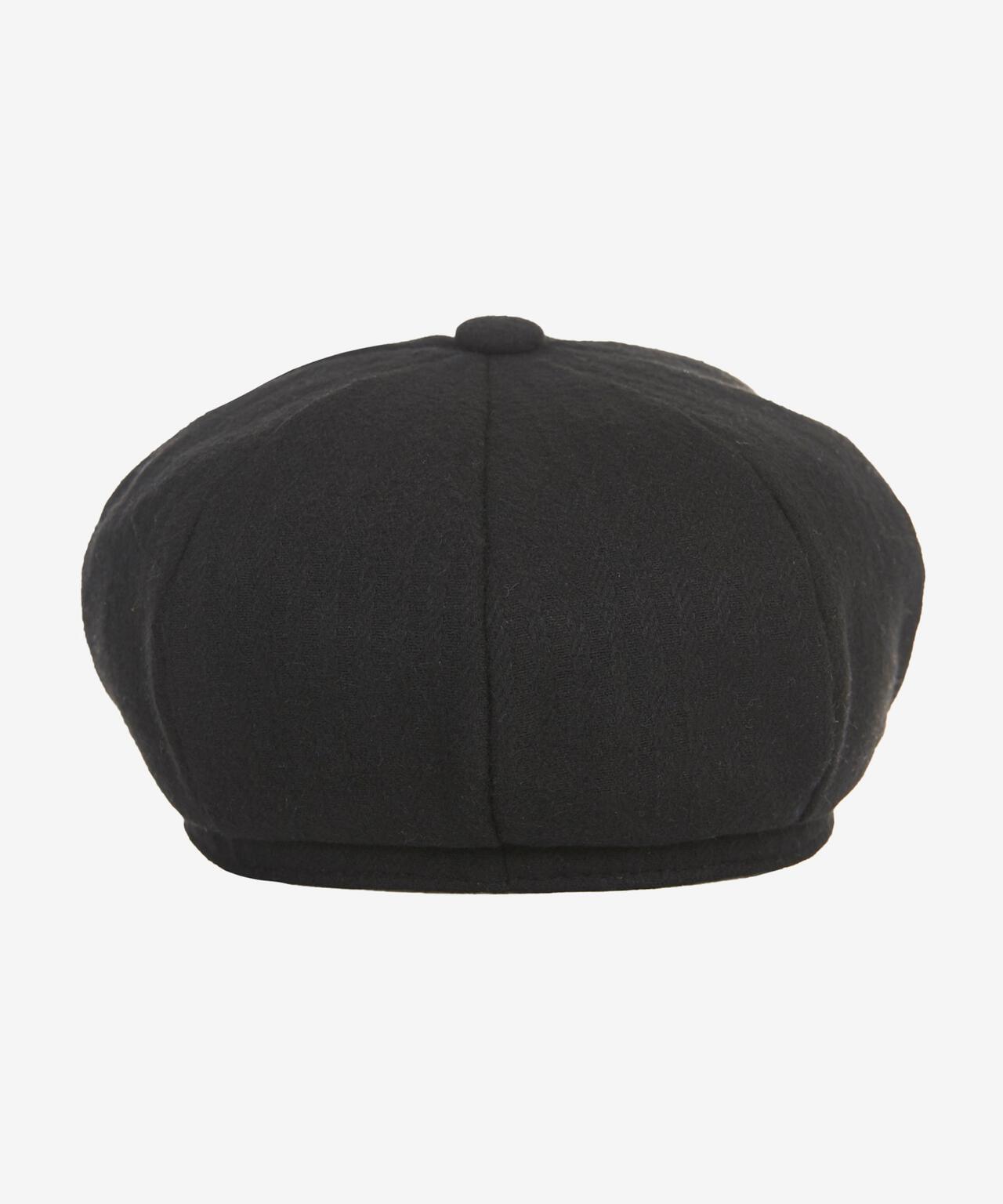 VARZAR/バザール/Metal tip herringbone newsboy cap