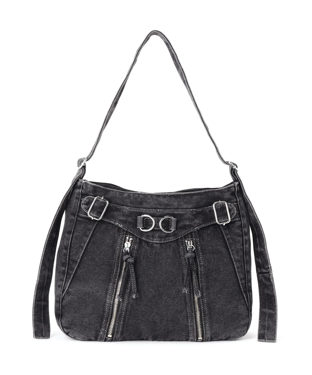 MAVYTH/メヴィス/Ｗ-ZIP DENIM SHOULDER BAG