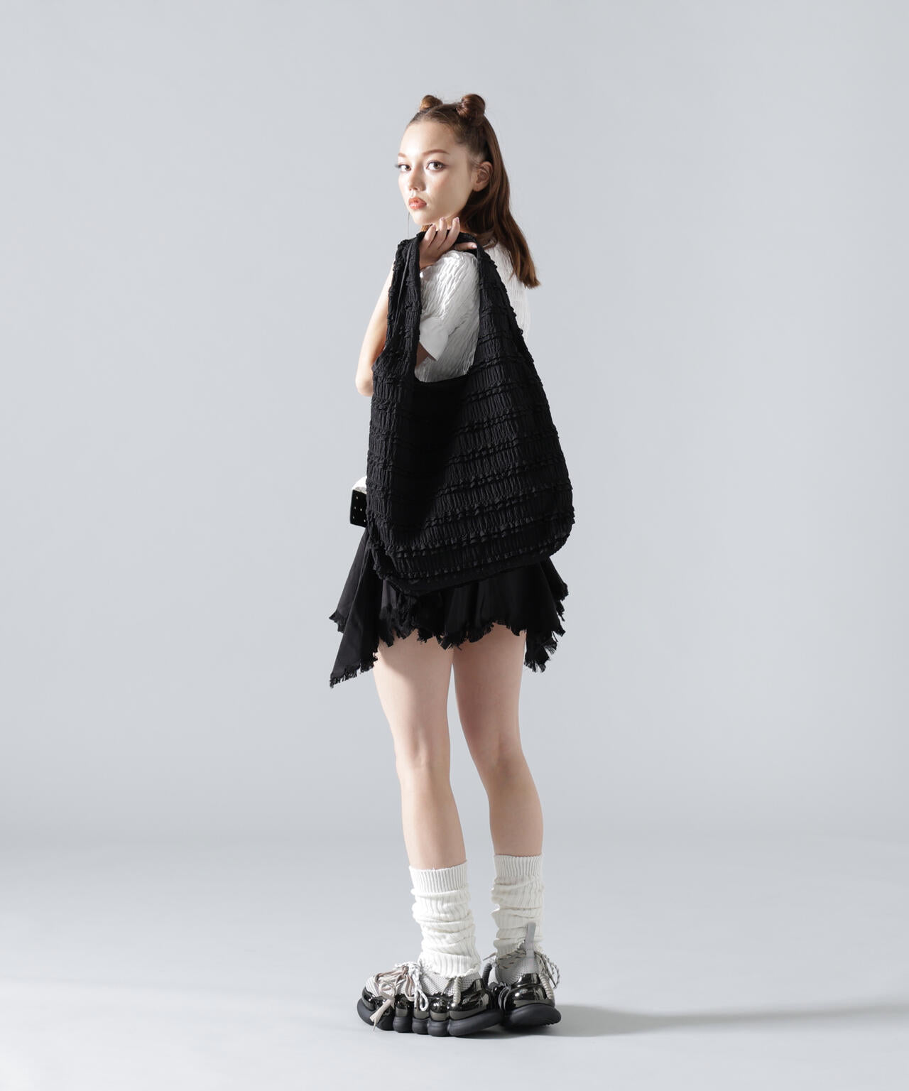 MAVYTH/メヴィス/FRILL MARCHE BAG